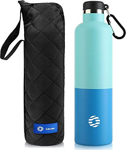 FEIJIAN Stainless Steel Water Bottle 750ml/1000ml Sports Flask Vacuum Insulated Water Bottle Leak Proof BPA Free Metal Water Bottle for School, Cycling, Sports and Gym