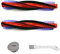 963830-02 Rouleau de brosse de rechange pour aspirateur Dyson V6 DC62 SV03 225 mm x 2 embouts, JJ001, Rouleau de Brosse de 225 Mm X 2 + Embouts