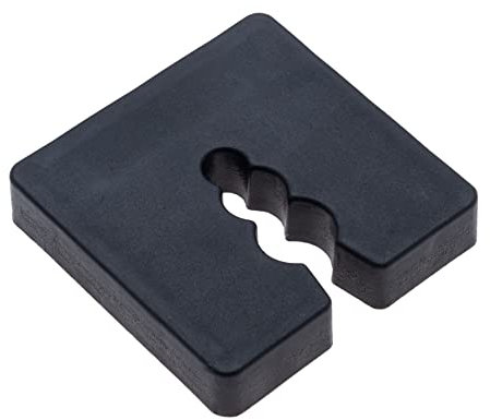 Abstandspackung flache Unterlegscheiben für DIY - Packer Abstandskeil für Möbel, Nivellierung, Abstand Fliesen, Tür, Fenster, Installation - (Packung mit 25) Kunststoffrahmen farbcodiert 50x50x2mm