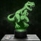 Lampephoto.fr Nachttischlampe - Touch-Nachtlicht Dinosaurier 3D-LED-Lampe Illusion, Geschenkidee Weihnachten Geburtstag Junge und Mädchen Nachttischlampe Kinder- oder Erwachsenenzimmer