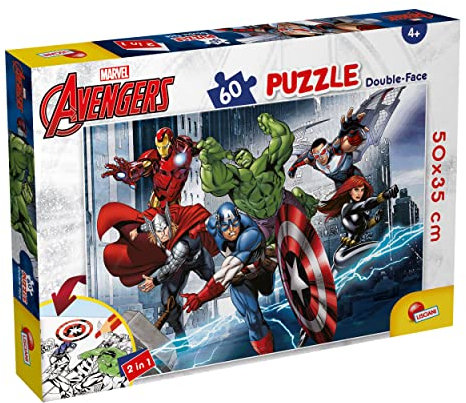 Liscianigiochi Marvel Puzzle DF Plus 60 Avengers