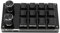 Multifonction Mini Clavier Mécanique Macro 12 Touches, Clavier de Jeu Mécanique Portable avec Bouton de Réglage, Fonction Mémoire, Fonction de Stockage, Bouton Réglable pour les Médias (Noir)