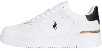 SNEAKERS UOMO RALPH LAUREN MASTERS CRT LTHBLACK/WHITE