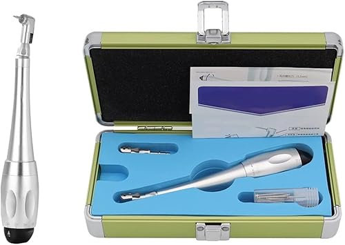 ZIROXI Dental Torque Wrench, Universal Restoration Tool, 5-35N.cm, 7 Kinds Of Torque, 12 Universal Screw Knives (White)