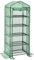 LARMNEE Serra da Giardino per Piante, 69 x 49 x 193 cm, con Scaffale a 5 Ripiani, Anti UV, Resistente alle Intemperie, per Piante, Fiori, Adatto per Giardini Domestici e Terrazzi, Verde EGN05GH02