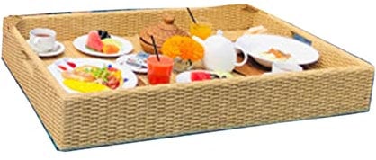 CAFIEDR Schwimmendes Pool-Tablett für Erwachsene für Spas, Bäder und Partys | Schwimmendes Tablett zum Servieren von Getränken, Brunch und Essen auf dem Wasser am Pool [80 * 80 * 15 cm]