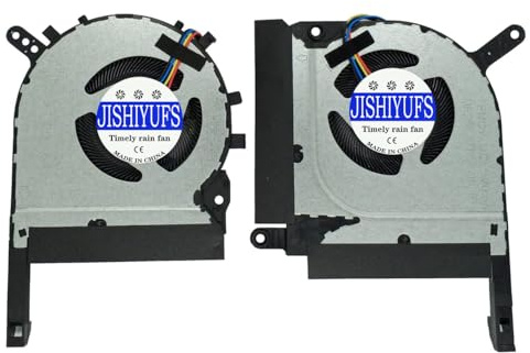 Nouveau CPU+GPU Ventilateur de Refroidissement pour ASUS A15 A17 FA506Q FX506H FA706I FA706Q FA706QR FX706HCB DFS5K22B056738 13NR0600T05011 FNCX 5V 0.5A DFS5K221153718 13NR0600T04011 FNCY DC5V 0.5A