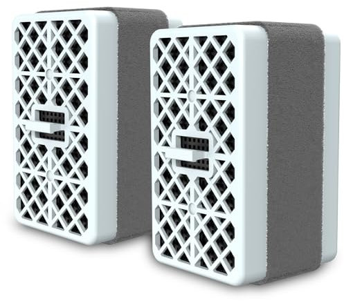 THU9476 Deodorierkartusche für TOTO, 2er-Pack Deodorierfilter, kompatibel mit S300, S350E, C100, C200, K300, SW2034