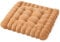 Muzrunq Bodenkissen Keks geformte Meditationskissen 40 cm quadratische Stuhlpolster Kekssitz Kissen Quadratboden Kissen für Sitzstuhl Wohnzimmer Esszimmer Küchenstühle Büro Sofa