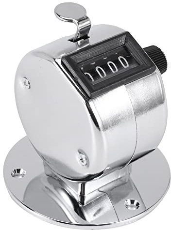 Fangxuee Rundboden 4 Digital Manuelle Handzaehler Mechanischer Palm Klicken Zaehler