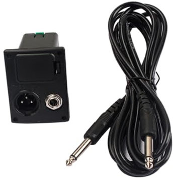 Holibanna Support De Batterie De Guitare Corde Ampli Guitare Fils Câble De Guitare Black
