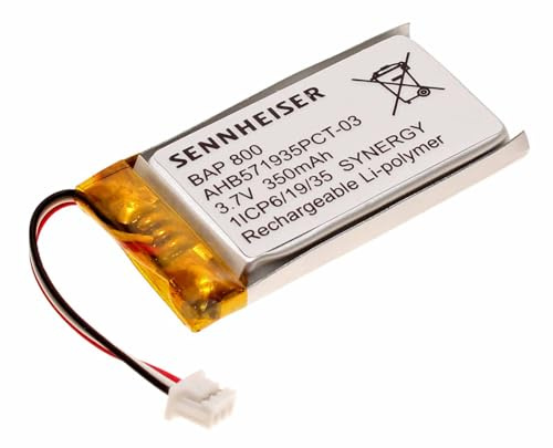 Batterie Lipo BAP 800 3,7V 1,3Wh, pour Écouteurs TV sans Fil