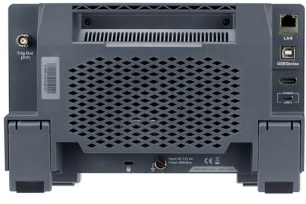 Osciloscopio Digital de 100MHz de 12 Bits 2 Canales FFT Spectrum Analyzer Osciloscopio Portátil Multímetro (Eu Plug (100-240V AC))