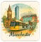 Manchester, England UK Fridge Magnet | Travel Souvenir Collectible Gift