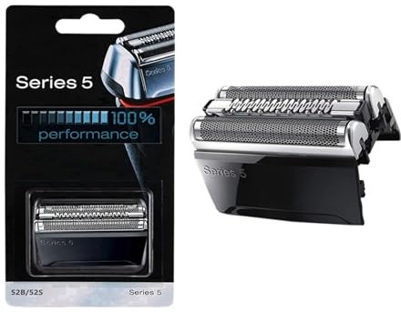 52B Ersatzkopfrasierer, Kompatibel Mit Braun, Serie 5 5020, 5020s, 5030, 5030s, 5040, 5040s, 5050, 5050cc, 5070, 5070cc, 5090, 5748, 5749 52B Rasierer-Ersatzklingen