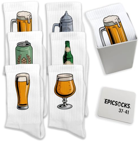 epicsocks Bierlaune Socken im in verschiedenen Größen