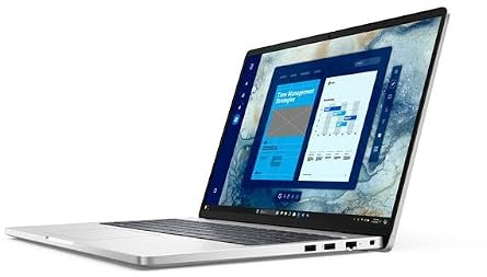 Dell Pro 16 PC16250, Ordinateur Portable Professionnel 16 Pouces Full HD Plus, Intel Core Ultra 5, 16Go RAM DDR5, SSD 512Go, Écran Antireflet