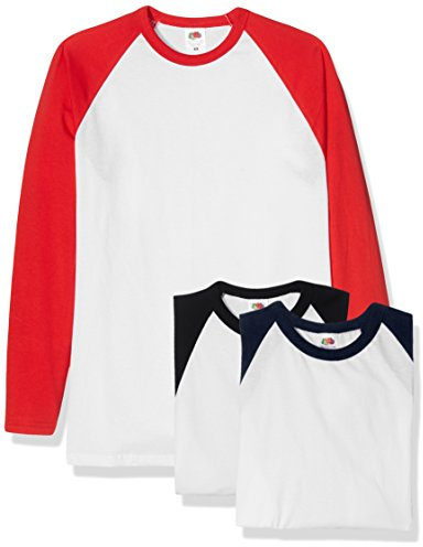Fruit of the Loom Men's Baseball Classic Long Sleeve T-Shirt