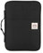 GLOGLOW 5Colors A4 Document Bag, Multi-funzionale impermeabile Oxford cartella di file di panno Portafoglio Organizer Notebook Notebook con cerniera(nero)