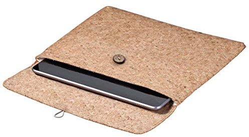elasto Tablet Hülle aus Kork 10,1 Zoll Display (25,6 cm) Korktasche Universal Hülle für Tablet Samsung Galaxy Tab A/Fire HD 10-Tablet/Lenovo Tab10 / Lenovo Yoga Tab 3 / iPad Pro (Tablet-Tasche)