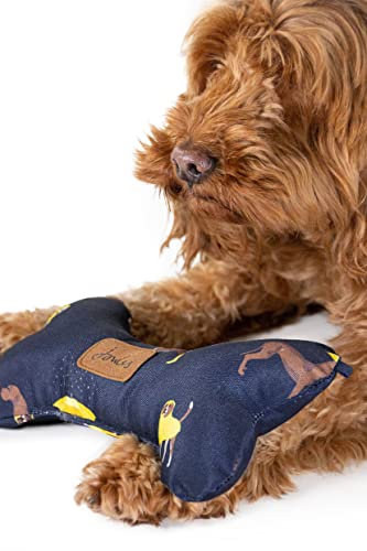 Rosewood Joules Hundespielzeug, Knochenmotiv, Marineblau