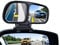 Biqing Auxiliary Mirror, Black Adjustable Car Reversing Auxiliary Mirror Blind Spot Reversing Rearview Mirror for Blind Side/Door Mirrors Universal Right