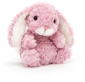 Jellycat Peluche Yummy Bunny Tulip Pink - l : 9 cm x H: 13 cm