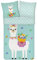 ESPiCO Bettwäsche Trendy Bedding Lama Blumen Blüten Punkte Wolle Wendeoptik Pinata Tiermotiv Renforcé, Größe:135 cm x 200 cm