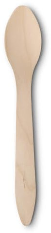 BIOZOYG Cucchiaio da tavola usa e getta ecologico I cucchiaio da legno posate cucchiaio di legno posate usa e getta I posate biodegradabili e compostabili I 200 x cucchiaio 18cm