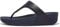 Fitflop Damen Lulu Zehentrenner aus Leder Flipflop, Dunkelblau, 42 EU