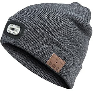 Unbekannt Casquette Blue Electric avec casque et lampe frontale