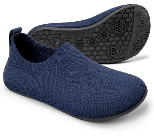 Sosenfer Kinder Hausschuhe Jungen mädchen Anti-Rutsch Sohle Kleinkinder Schuhe Baby Slipper Unisex-SHLAN-27XIN