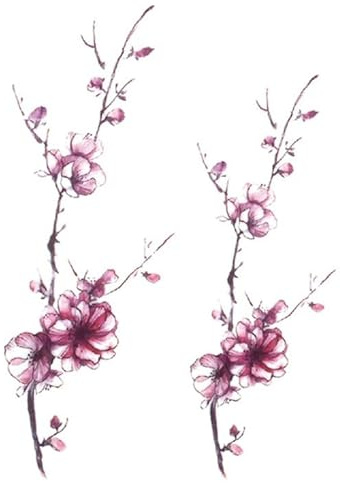 Tatouage japonais Fleurs de cerisier Tatouage Fleurs Tatouage Japonais Tatouage Japonais TH809