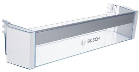 LUTH Premium Profi Parts Bandeja de almacenamiento compatible con Bosch 00744473, 472 x 98 mm, para puerta de frigorífico