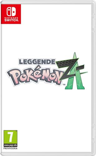 Leggende Pokémon: Z-A, Videogioco Nintendo, Ed. Italiana, Versione su scheda
