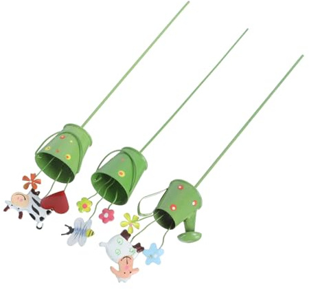 OFFSCH 3pièces Piques Décoratifs pour Plantes Intérieur Ornements De Jardin Idéaux pour Pots De Fleurs Et Décorations De Balcon