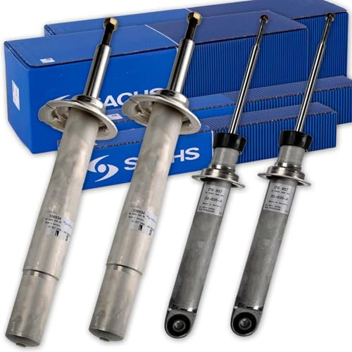 4x SACHS Stoßdämpfer vorne + hinten passend für 5er E39 mit M-Sportfahrwerk