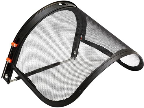 Shield Hat Face Shield Face Shield Iron Mesh Visor Sicurezza Scudo faccia per protezione del cappello Scudo facciale per il lavoro di colpa da bloccare