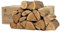 FuelWood Spatar Premium Eschen-Brennholz – Ofengetrocknet, 25 cm Scheite, unter 15% Feuchte – Ideal für Ofen, Kamin, Grill, Barbecue & Lagerfeuer – Kaminholz, Feuerholz, Grillholz (45 Liter)