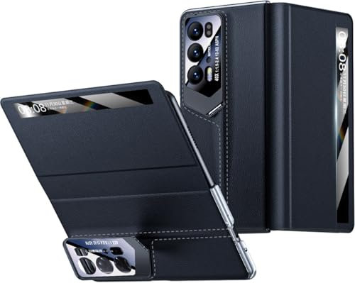 Étui pour Honor Magic V2. Fermeture Magnétique, Coque en Cuir Intelligent pour Téléphone/Boîtier de l'Magic V 2