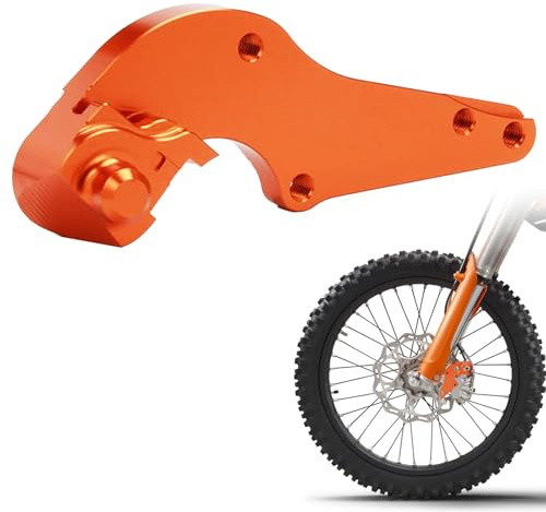 Motorrad-Bremsscheibenadapter für Dirt Bike, Motocross und Enduro Orange | für KTM EXC SX SXF XC XCW XCF XCFW 125 144 150 200 250 300 350 400 450 505 530, 320 mm, Halterung für Bremsenumbau