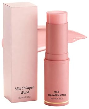 Collagen-Stick fürs Gesicht, Kollagen-Stift Multi-Balsam für Augen & Lippen, Anti-Falten Pflege-Stick gegen Trockenheit, für unterwegs, Nicht Fettend (1PC)