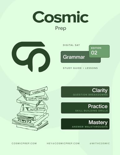 Cosmic Prep Digital SAT Grammar Guide Second Edition