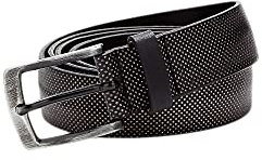 GUESS Herren-Gürtel aus Leder M73Z21, Dunkelgrau, grau, M