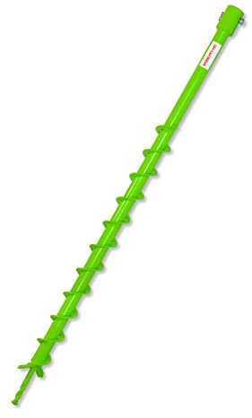 Bohrer für Erdbohrer 40 mm aus Vollstahl Pfahlbohrer Brunnenbohrer extrem robust präzise Bohrspitze
