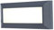 LUTEC LED-Außenwandleuchte Helena aus Aluminium, moderne Wandlampe in anthrazit, für div. Eingangsbereiche, Mauer, Garten, Einfahrt, 10.5W, 4000Kelvin, 400 Lm
