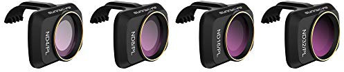 Hensych Kameraobjektiv Filter für Mavic Mini/Mavic Mini 2/Mini SE Drone, MCUV CPL ND NDPL Filter Hohe Durchlässigkeit Integrierter Modellierungsrahmen(ND4/PL+ND8/PL+ND16/PL+ND32/PL)