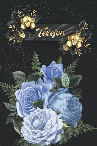 Register Telefonbuch: Senioren Adressbuch Klein Mit Register || Rosen Notizbuch Telefonnummern A5 Adresse Buch || Kleine Erster Hochzeitstag Geschenke