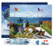 Figured'Art Diamond Painting Erwachsene 40x50cm Mit Rahmen Ganze Leinwand gespannt Die Terrasse am Sainte Adresse Monet 5D Bilder Eckige Steine - DIY Set Basteln