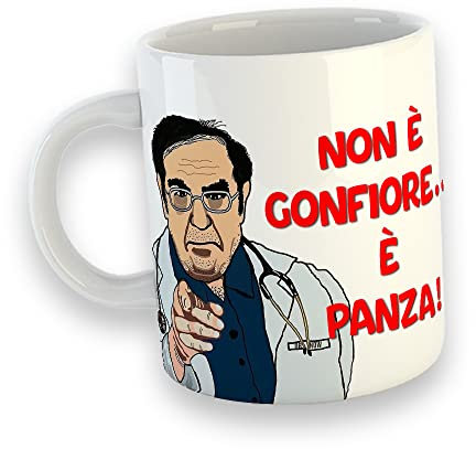 Dottor Nowzaradan Tazza Mug 4 Colazione Personalizzata Idea Regalo Festa Compleanno Natlae Divertente Amici Decorazioni Tumblr Frase Simpatica Ironica Alternative Dieta The Tè Camomilla Tisana Caffè